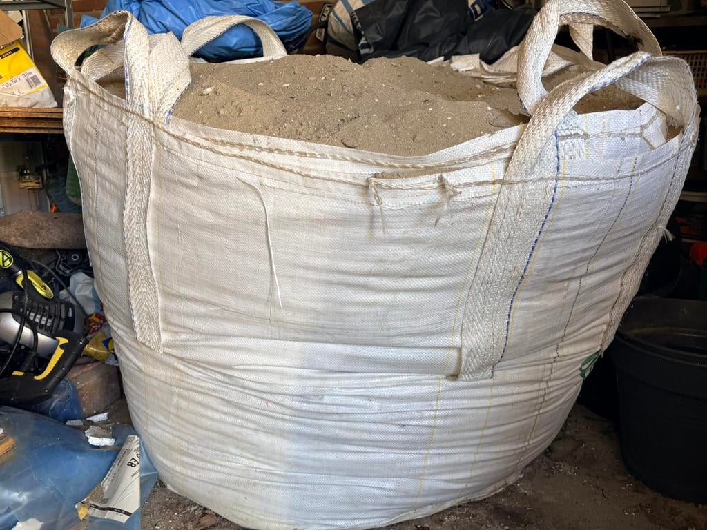 GRATIS 1 kuub ophoogzand, Tuin en Terras, Zand, Ophalen, Nieuw, Ophoogzand