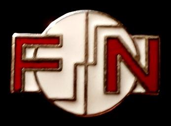 F.N. wit- rood speld, Verzamelen, Speldjes, Pins en Buttons, Verzenden, Nieuw, Transport, Speldje of Pin