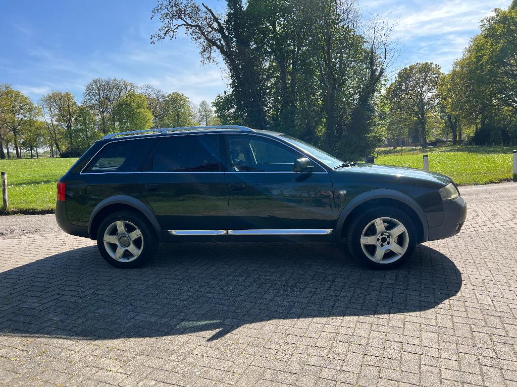Audi Allroad 2.7 V6 184KW AUT 2003 Groen, Auto's, Automaat, Beige, 2671 cc, Stationwagon