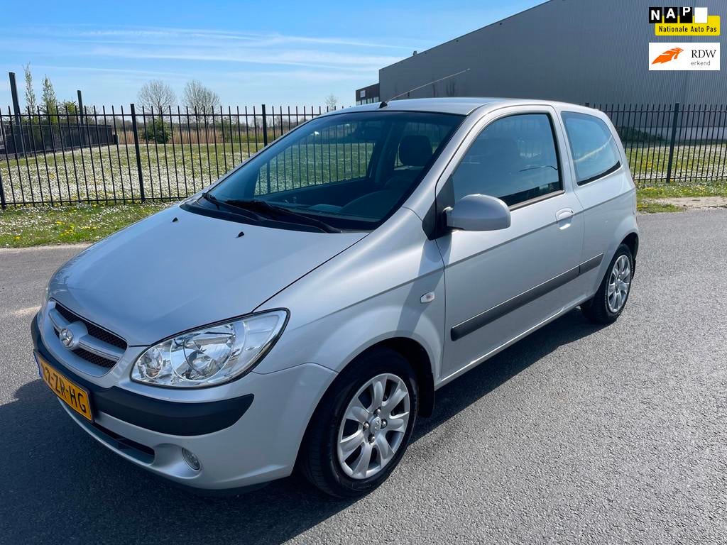 Hyundai Getz 1.4i Active Joy|Airco|Apk 10-2026|Bj 2008, Voorwielaandrijving, 450 kg, 4 cilinders, Origineel Nederlands