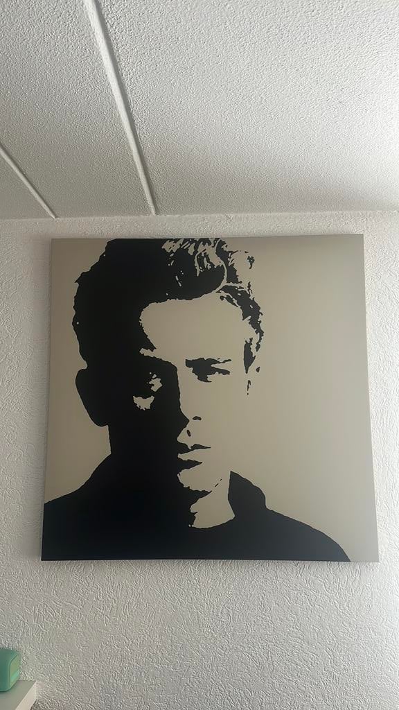 Canvas James Dean, Ophalen