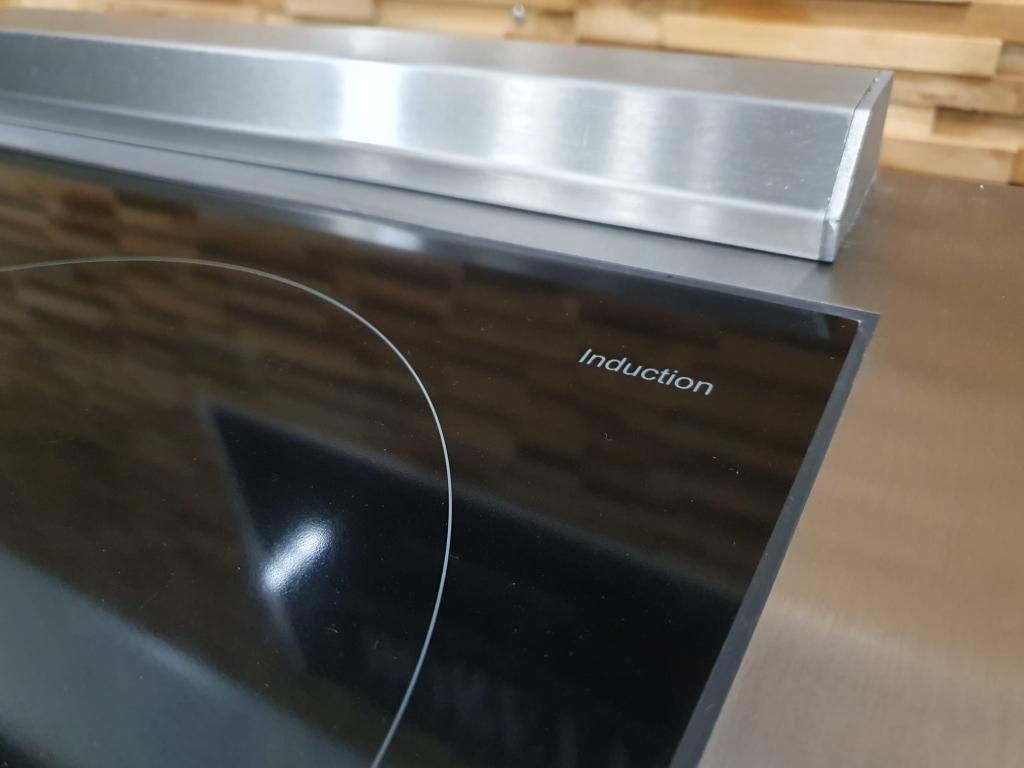 Luxe Fornuis Lacanche 90cm INDUCTIE bordeaux rood messing, Witgoed en Apparatuur, Fornuizen, Niet ingevuld, 60 cm of meer, Niet ingevuld