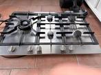 5 pits gasstel, Ophalen, Zo goed als nieuw, Gas, Vrijstaand