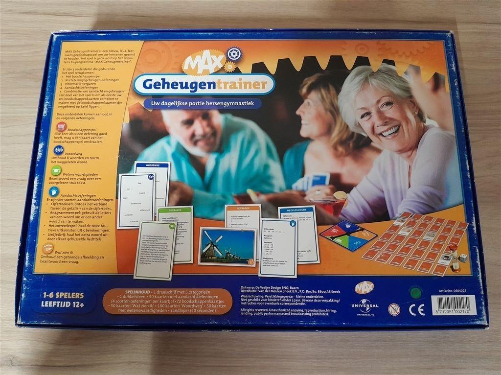 max geheugentrainer [s1251], Verzenden, Zo goed als nieuw
