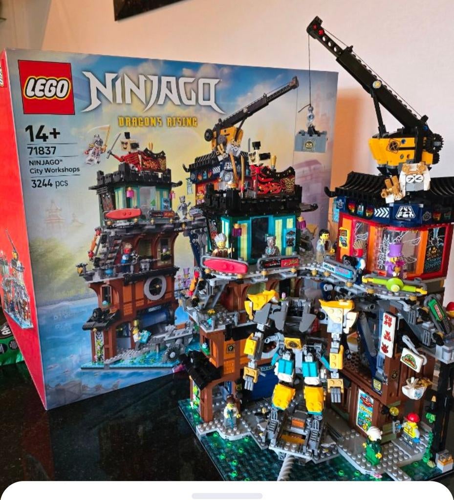 LEGO Ninjago City Workshops 71837 - Draken Rijzen, Kinderen en Baby's, Speelgoed | Duplo en Lego, Ophalen of Verzenden, Zo goed als nieuw
