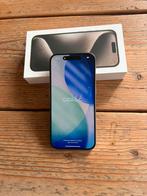 Iphone 15 Pro 128 GB Natural Titanium krasvrij, Telecommunicatie, Mobiele telefoons | Apple iPhone, Ophalen, Zo goed als nieuw