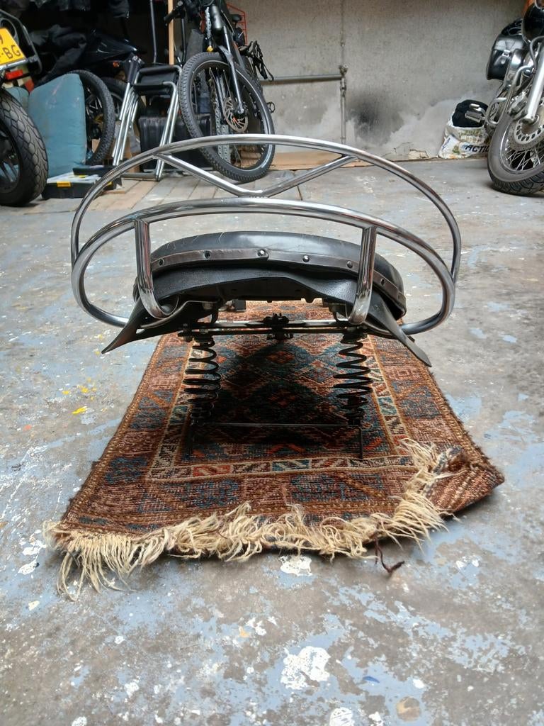 Origineel Harley zadel Duo Glide Panhead Shovelhead, Ophalen of Verzenden