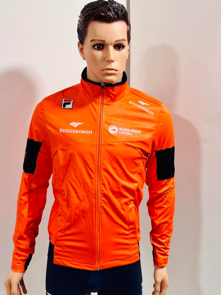 Sportkleding jack hardloopjas sportjas maat M Fila, Maat 48/50 (M), Nieuw, Oranje, Ophalen of Verzenden