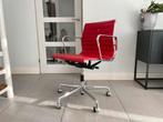 Vitra Eames ea117 bureaustoel rood leer / chroom, Vitra, Ophalen of Verzenden, Zo goed als nieuw, Nvt