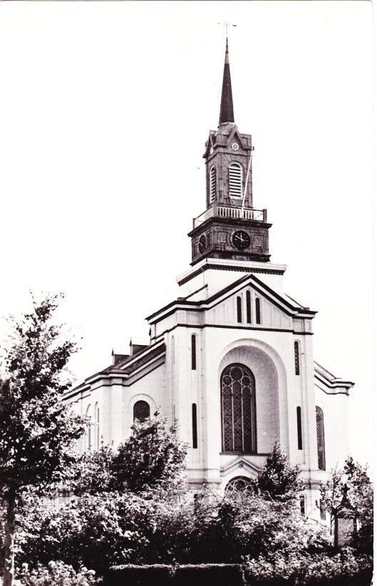 Wolphaartsdijk Ned Herv Kerk Ongelopen Ansichtkaart ( B1908, Ophalen of Verzenden, 1940 tot 1960, Ongelopen
