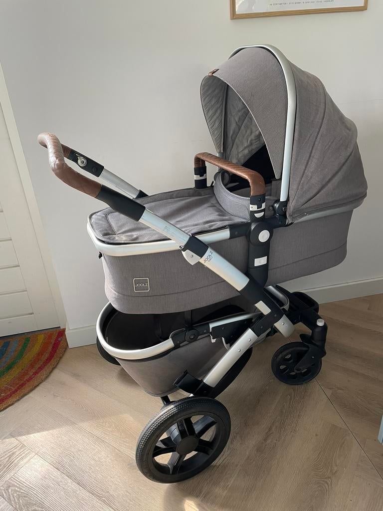 Joolz Geo 2 Kinderwagen + Extra’s, Gebruikt, Verstelbare duwstang, Combiwagen, Ophalen
