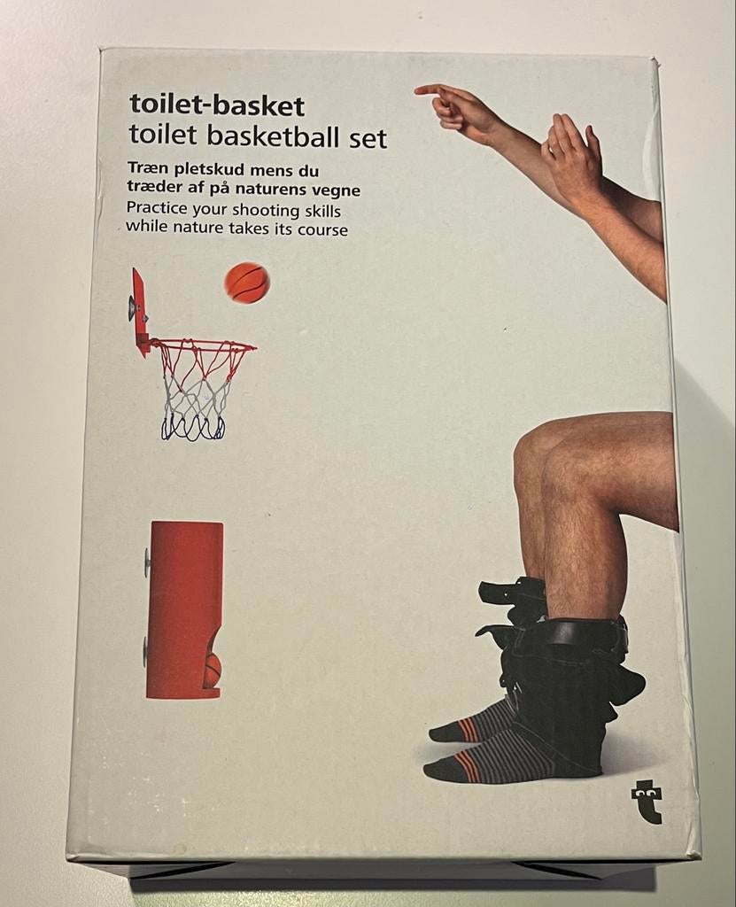 Mini Basketbal Toiletspel, Hobby en Vrije tijd, Knutselen, Nieuw, Overige typen, Ophalen of Verzenden