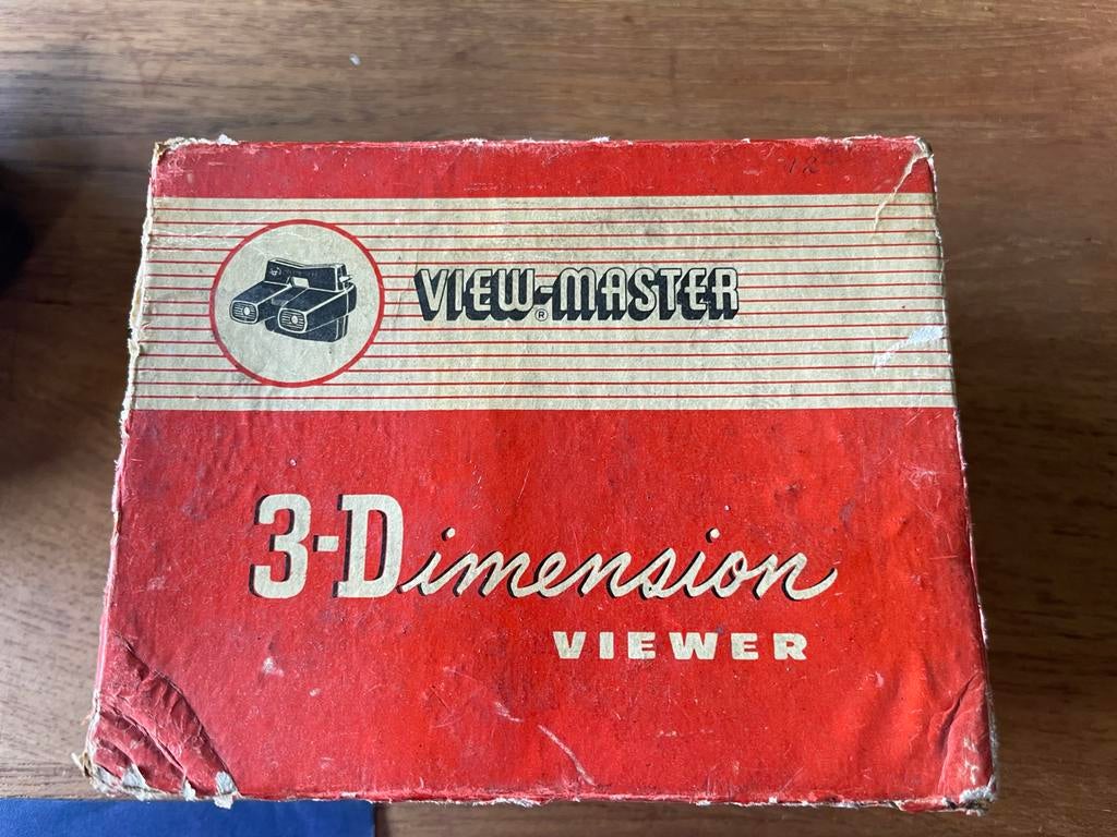 View-Master 3-Dimension Viewer met reels, Ophalen of Verzenden, Gebruikt
