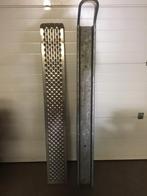 Scooter geleiderail voor in de camper garage met oprijplaat, Ophalen, Gebruikt