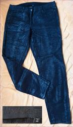 MARC AUREL zwarte broek met embossing effect maat 46 zgan, Marc Aurel, Zwart, Maat 46/48 (XL) of groter, Ophalen of Verzenden