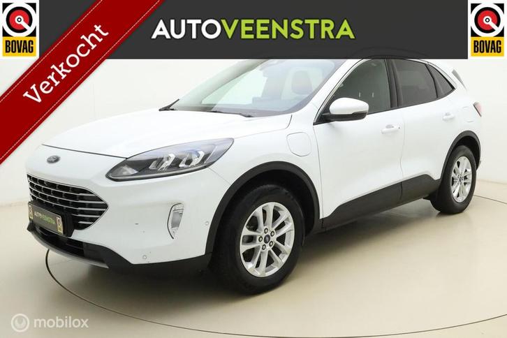 Ford Kuga 2.5 PHEV Titanium|CAMERA|STOEL/STUURVERW|DAB|TREKH, Auto's, Ford, Bedrijf, Te koop, Kuga, 360° camera, ABS, Achteruitrijcamera