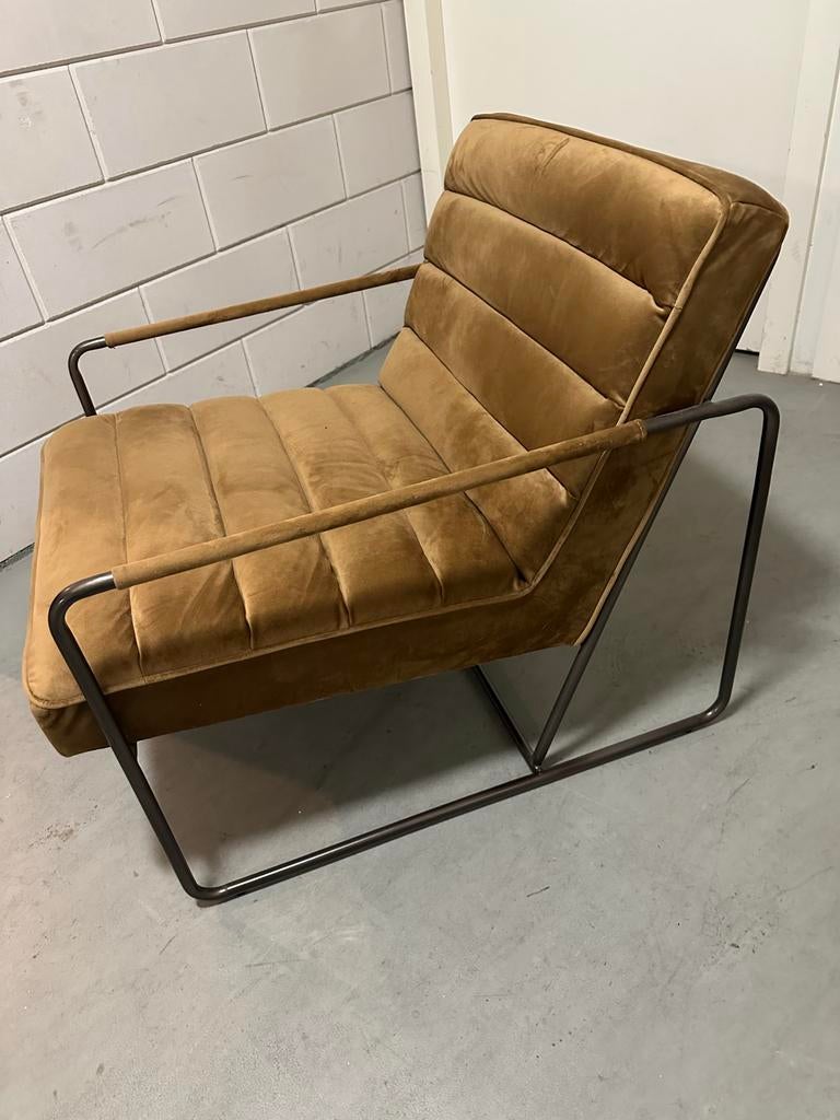 Fauteuil Bansud (light & living), Huis en Inrichting, Fauteuils, Zo goed als nieuw, Metaal, 50 tot 75 cm, 75 tot 100 cm, Ophalen