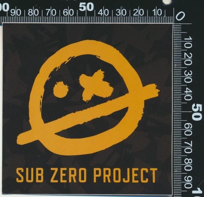 Sticker: Hardcore (55) - Sub Zero Project, Ophalen of Verzenden, Zo goed als nieuw, Bedrijf of Vereniging
