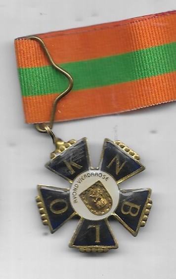 K.N.B.L.O. SPORT MEDAILLE MET LINT, Postzegels en Munten, Penningen en Medailles, Ophalen of Verzenden, Overige materialen, Nederland
