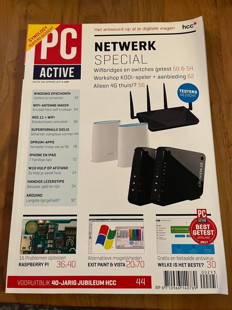 PC Active Netwerk Special - Router en Wifi Magazine, Ophalen of Verzenden, Zo goed als nieuw, Software