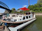 Boot Barkasse Hausboot, Watersport en Boten, Motorboten en Motorjachten, Ophalen, Gebruikt, Staal, 50 pk of meer