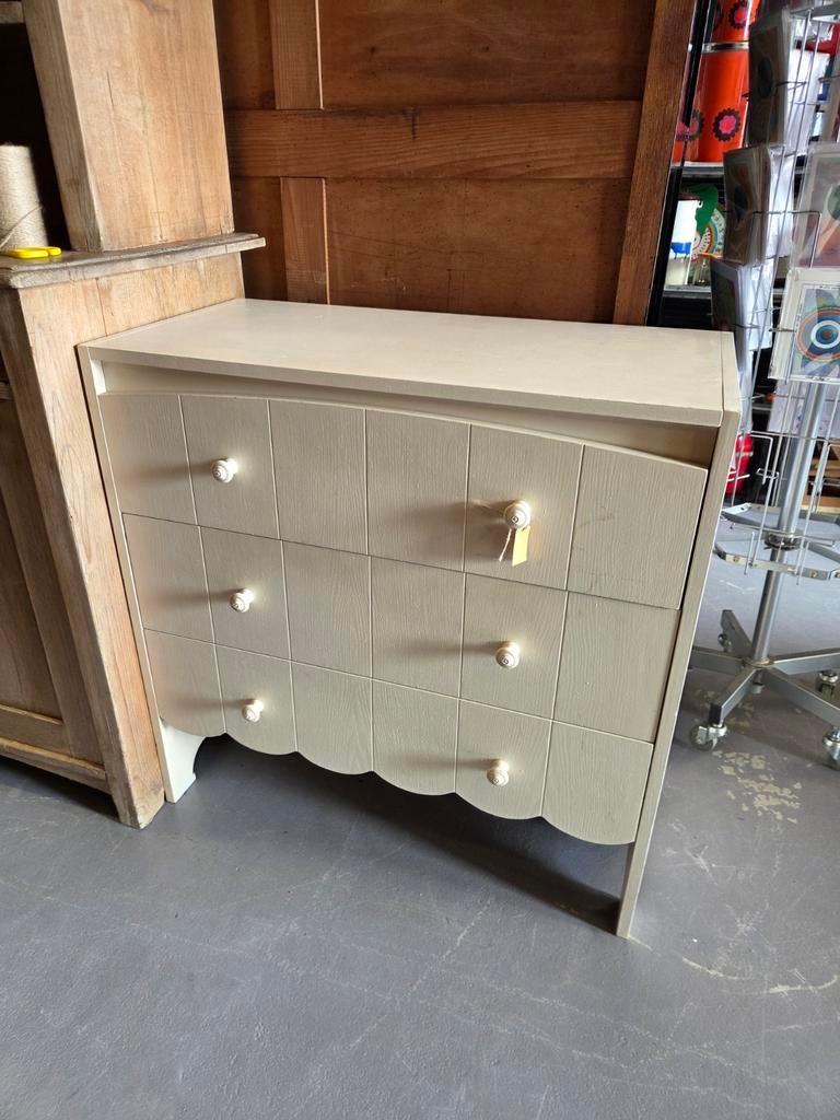 Ladekast, halkast, kast, Ophalen, 50 tot 100 cm, 3 of 4 laden, Minder dan 100 cm