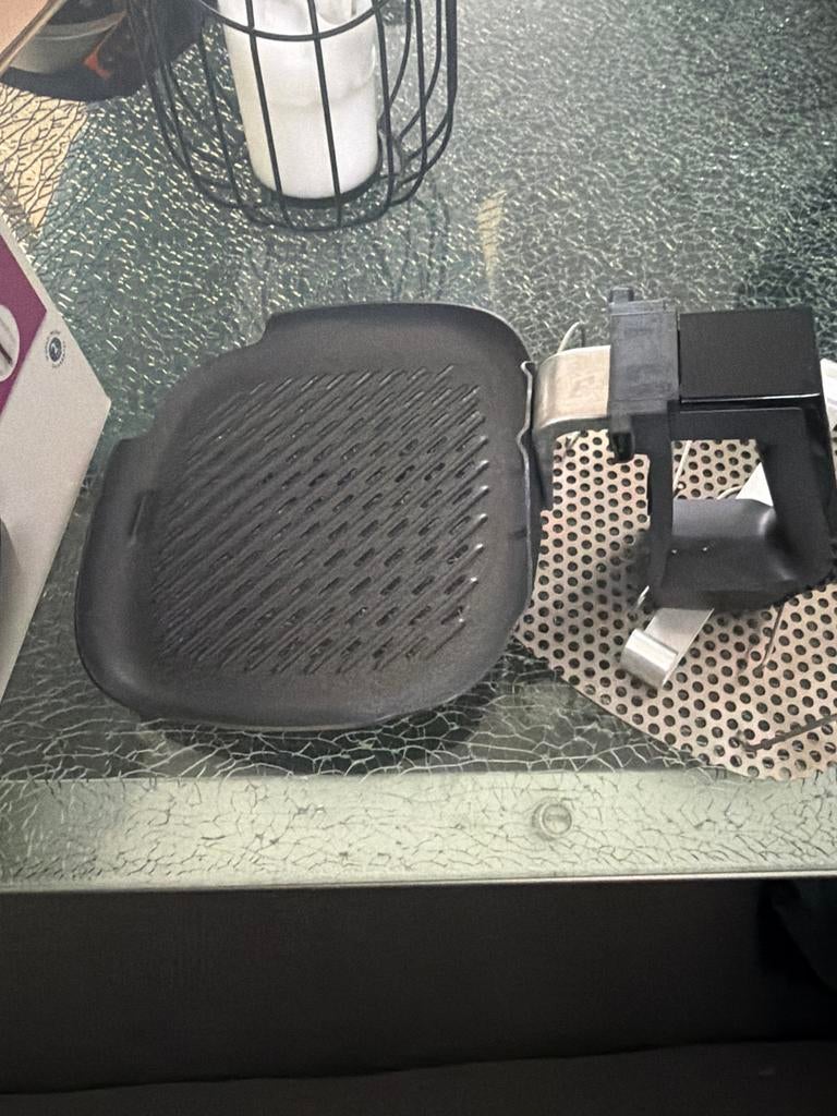 Philips Avance Collection, Ophalen of Verzenden, Vaatwasmachinebestendig, Zo goed als nieuw, Tafelgrill