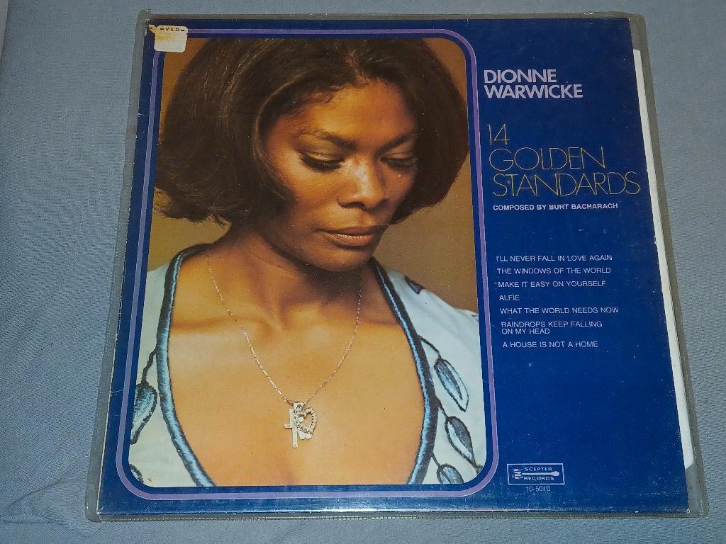 lp DIONNE WARWICK - 14 Golden Standards, Cd's en Dvd's, Vinyl | Pop, Ophalen of Verzenden, Gebruikt, 12 inch