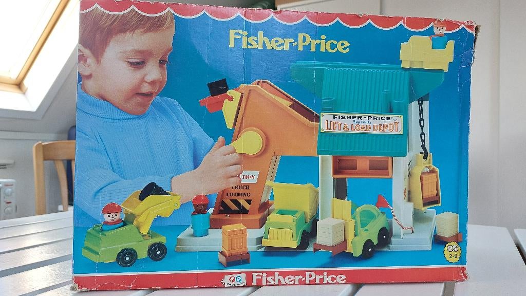 Fisher-Price Garage: Lift & Load Depot, Kinderen en Baby's, Speelgoed | Fisher-Price, Ophalen, Gebruikt, Speelset