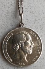Zilveren munt halve gulden Koning Willem III 1868, Koning Willem III, Zilver, Losse munt, Overige waardes