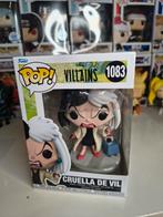 Funko Pop! Disney Villains Cruella De Vil #1083, Verzamelen, Poppetjes en Figuurtjes, Ophalen of Verzenden, Nieuw