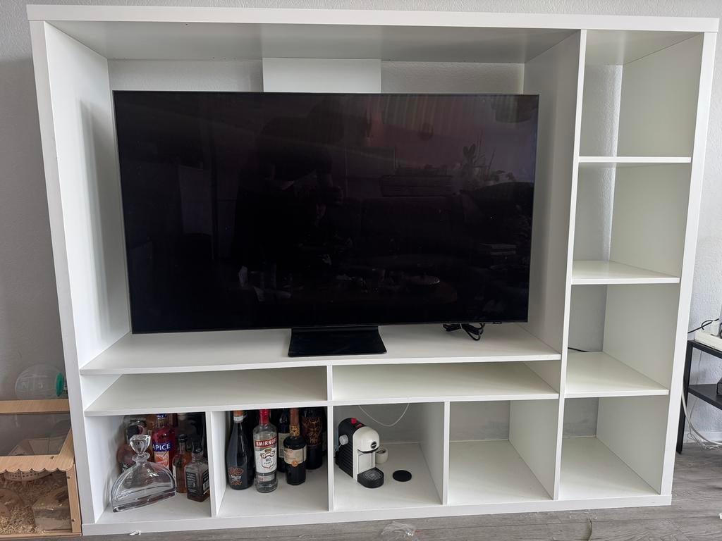 IKEA LAPPLAND TV-meubel – wit – veel opbergruimte, Huis en Inrichting, Kasten | Televisiemeubels, Ophalen of Verzenden, Zo goed als nieuw