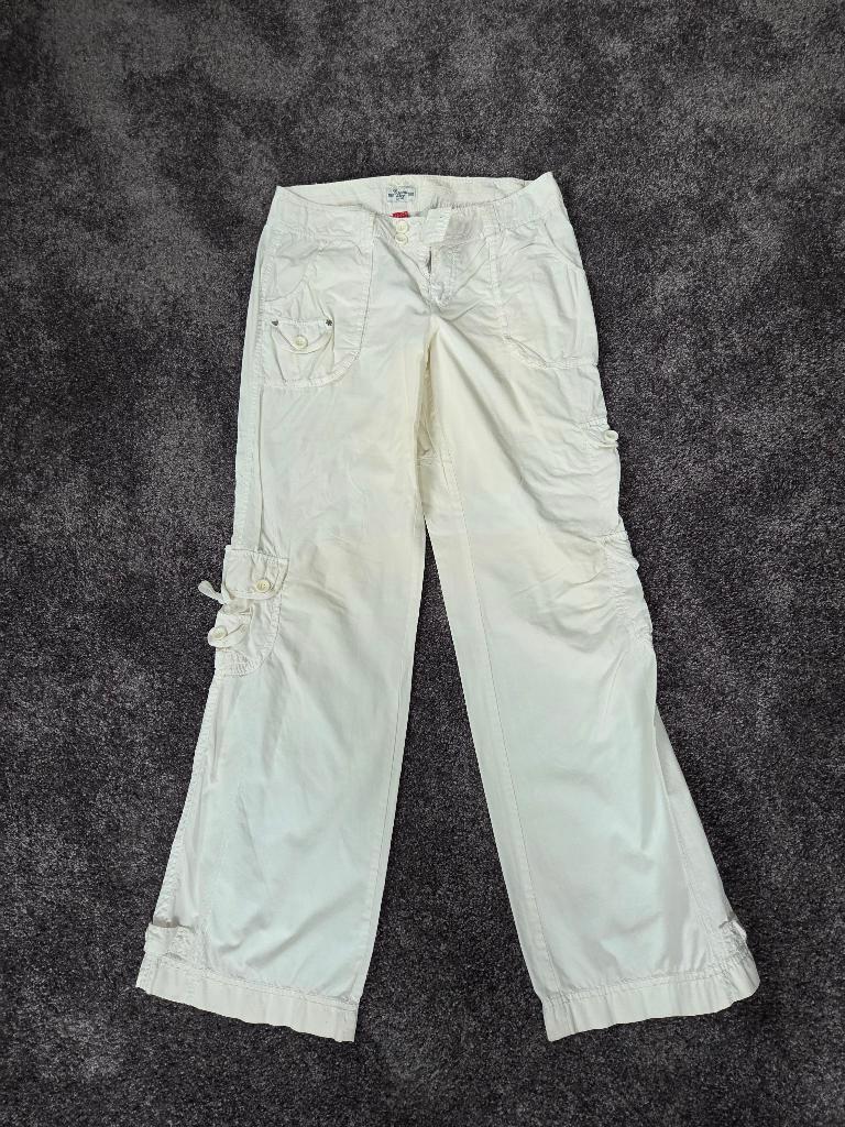 Esprit zomerbroek wit mt 40, Kleding | Dames, Broeken en Pantalons, Maat 38/40 (M), Wit, Ophalen of Verzenden, Lang