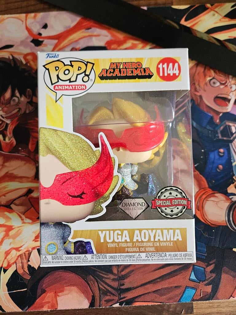 Funko Pop! My Hero Academia Yuga Aoyama Diamond Edition, Ophalen of Verzenden, Nieuw