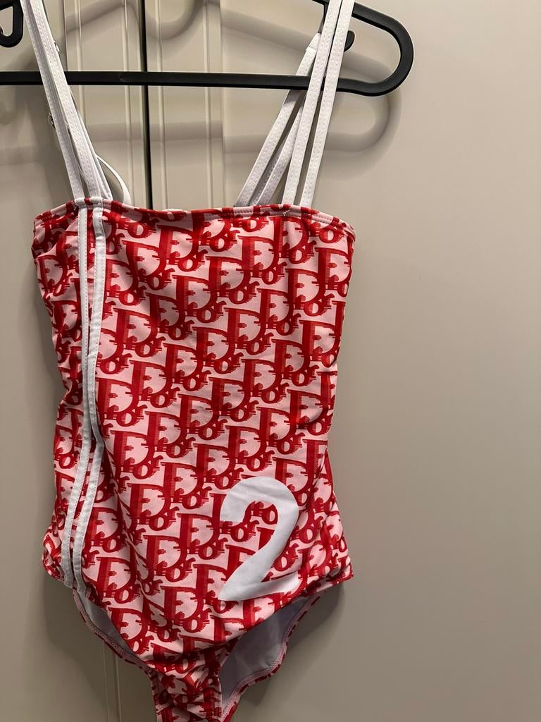 Dior badpak zomer badmode zwemkleding | nieuw S M Zara, Ophalen of Verzenden, Nieuw, Zwart, Badpak