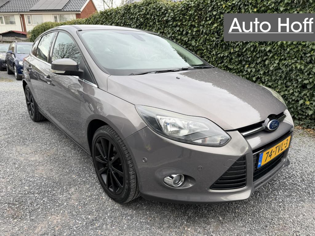 Ford Focus 1.6 EcoBoost Lease Titanium | Navi | Autom. Airco, Auto's, Stof, Gebruikt, 4 cilinders, Handgeschakeld