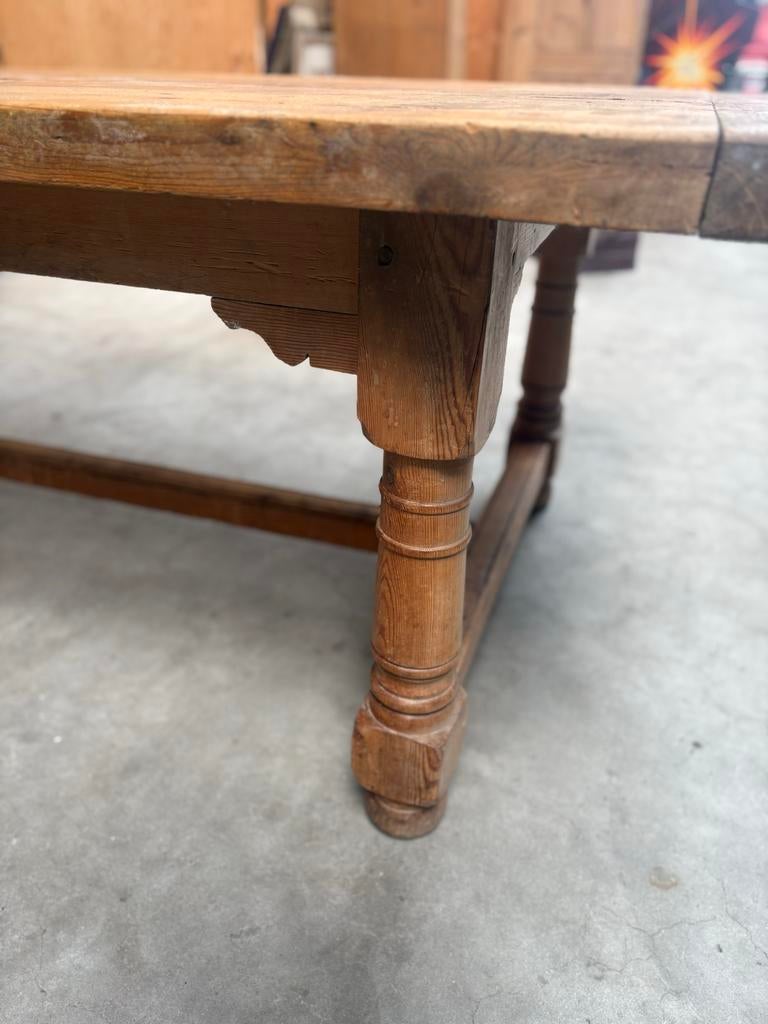 Grenen houten eettafel, Huis en Inrichting, Ophalen, Gebruikt, 50 tot 100 cm, 150 tot 200 cm