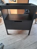 Commode baby zwart, Kinderen en Baby's, Ophalen, Gebruikt, 75 tot 100 cm, 90 tot 105 cm