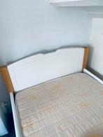 Bed 200x90  auping spiraal en nieuwe matras, Ophalen of Verzenden, Zo goed als nieuw, Eenpersoons, 90 cm