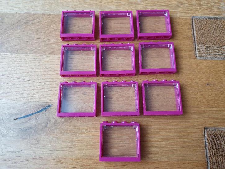 Partij J128=10x Lego ramen Nieuw met glas(Meerdere setjes), Kinderen en Baby's, Speelgoed | Duplo en Lego, Nieuw, Lego, Losse stenen