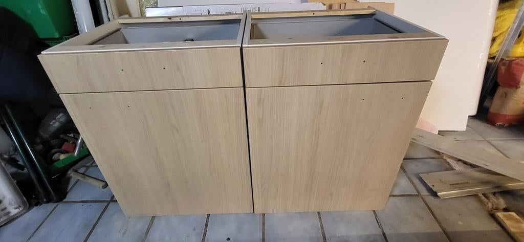 Keuken onderkasten bruinzeel, Doos, Verzenden, Minder dan 40 cm, Nieuw