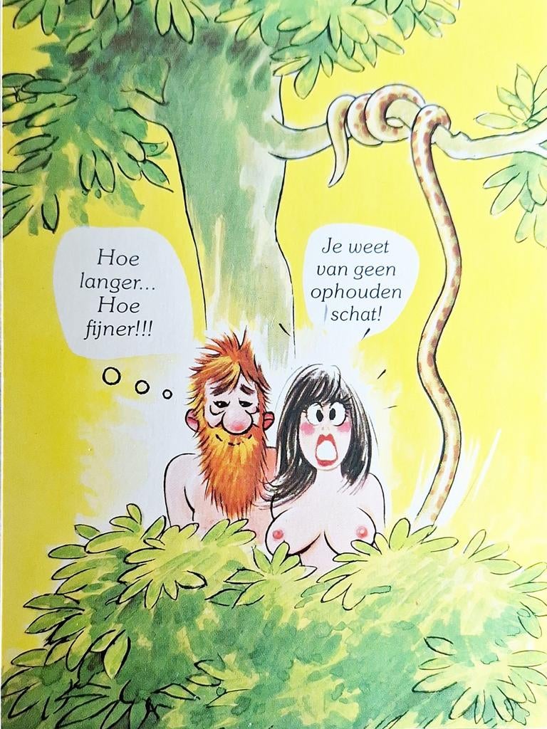 Vintage Ansichtkaart Humor, Zandvoort, Ophalen of Verzenden, Ongelopen, Noord-Holland