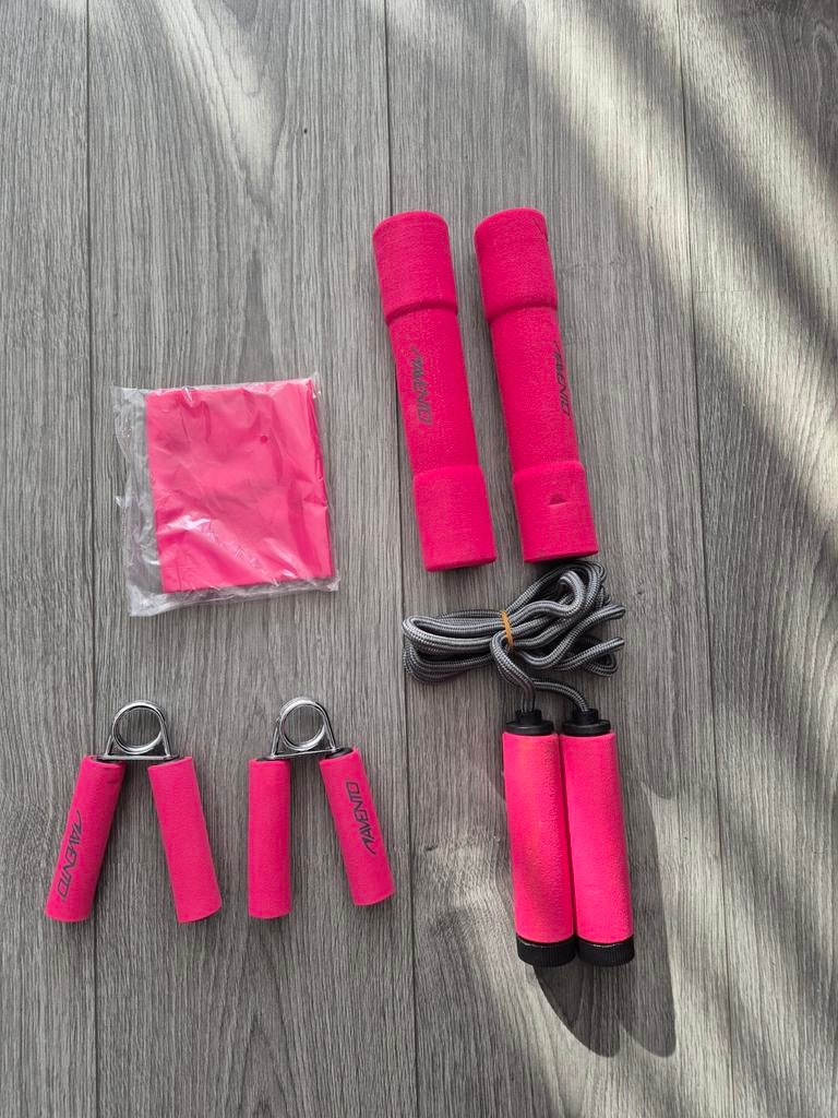 Nieuw Fitness Set - Roze Trainingsset, Ophalen, Nieuw, Benen, Overige typen