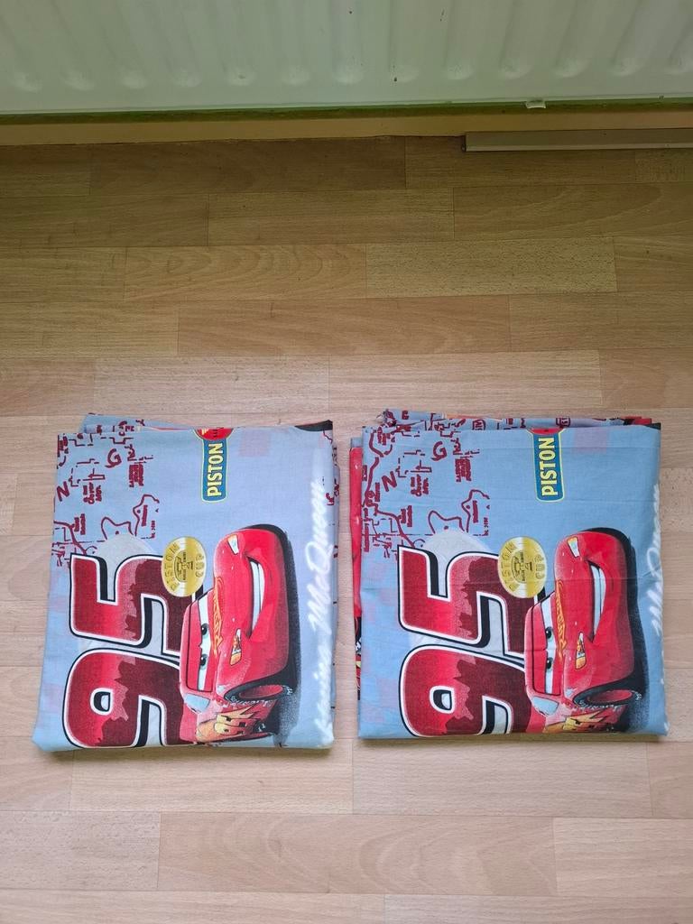 Cars gordijnen met haken of lussen - 1.30m breed, 2.30m lang, Gebruikt, 100 tot 150 cm, 200 cm of meer, Blauw