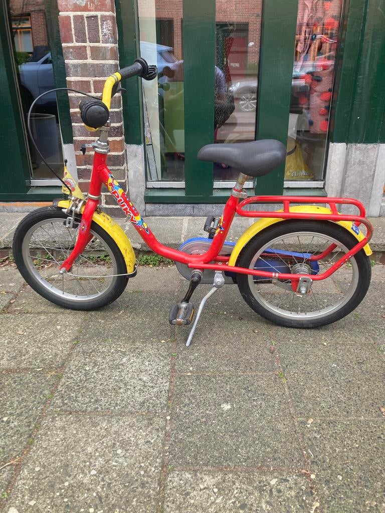 Puky Kinderfiets - Rood/Geel - 16 inch, Fietsen en Brommers, Fietsen | Kinderfietsjes, Ophalen of Verzenden, Gebruikt, 16 tot 20 inch