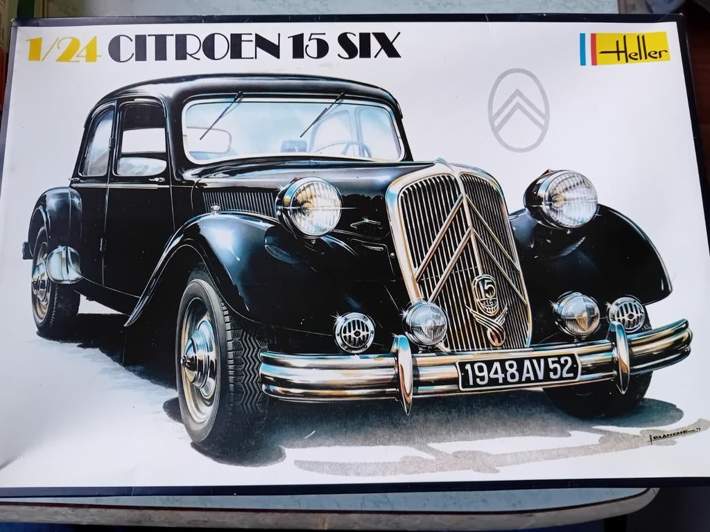 Citroën 15 Six, Hobby en Vrije tijd, Modelauto's | 1:24, Ophalen of Verzenden