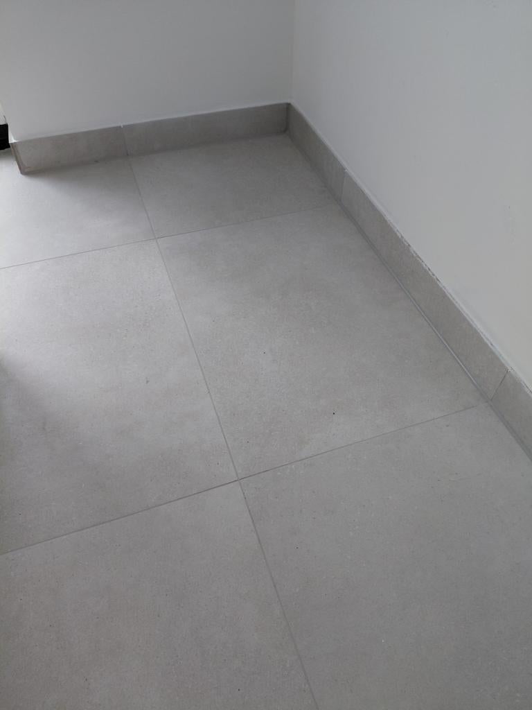 Mooie, lichtgrijze tegels 60x60, Ophalen, 40 tot 60 cm, 40 tot 60 cm, Keramiek