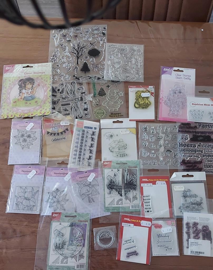 Diverse gebruikte stempels, Ophalen of Verzenden, Gebruikt, Houten stempel