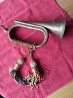 Vintage Koperen Bugel met Kwasten - Decoratief Instrument, Ophalen of Verzenden, Overige typen