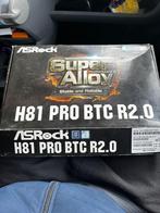 H81 PRO BTC R2.0 Moederbord (LGA1150) – Inclusief Doos, Computers en Software, Moederborden, Ophalen of Verzenden, Zo goed als nieuw